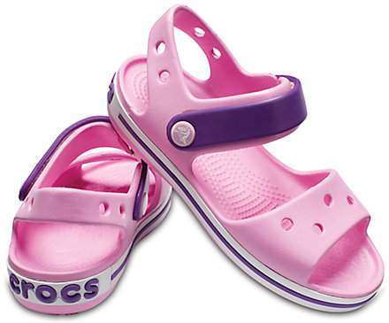 Дитячі сандалії для дівчинки Crocs Crocband Sandal Carnation/Amethyst