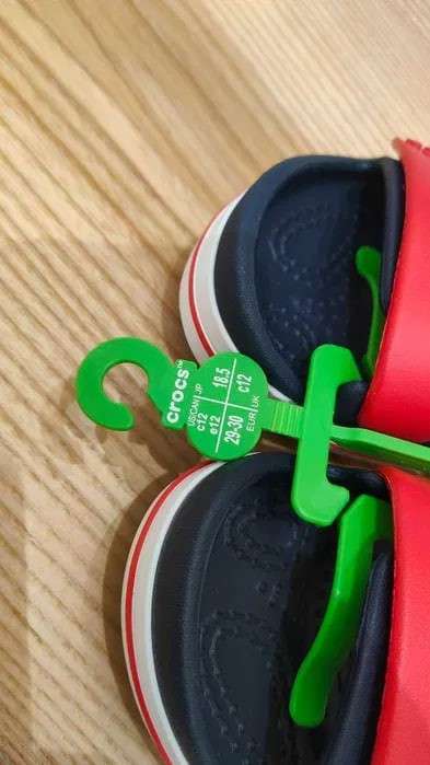 Дитячі сандалії для хлопчика Crocs Toddler Crocband™ Cruiser Sandal Navy Varsity Red — фото 13