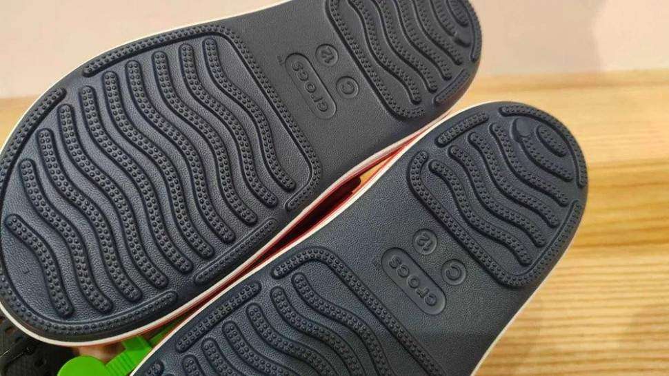 Дитячі сандалії для хлопчика Crocs Toddler Crocband™ Cruiser Sandal Navy Varsity Red — фото 15