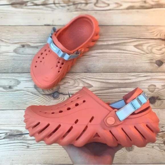 Чоловічі Crocs Echo Reflective Backstrap Clog Grapefruit — фото 3