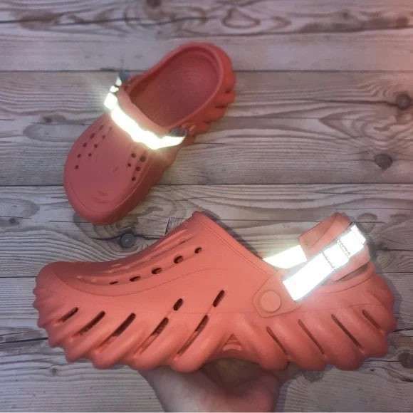 Чоловічі Crocs Echo Reflective Backstrap Clog Grapefruit — фото 4