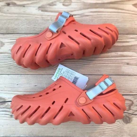 Чоловічі Crocs Echo Reflective Backstrap Clog Grapefruit — фото 6