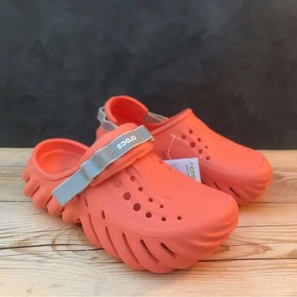 Чоловічі Crocs Echo Reflective Backstrap Clog Grapefruit — фото 10