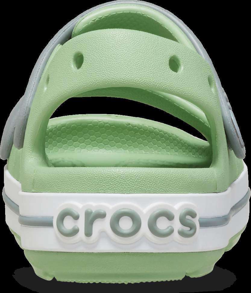 Дитячі сандалії для хлопчика Crocs Toddler Crocband™ Cruiser Sandal Fair Green / Dusty — фото 9