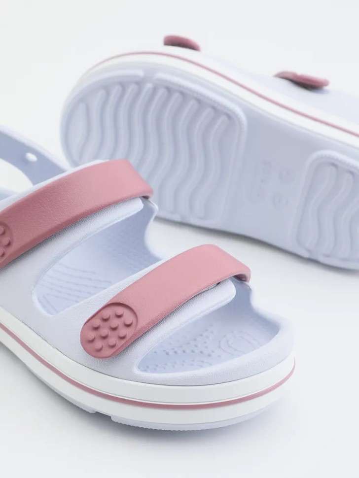 Дитячі сандалії для дівчинки Crocs Toddler Crocband™ Cruiser Sandal Dreamscape/Cassis — фото 8