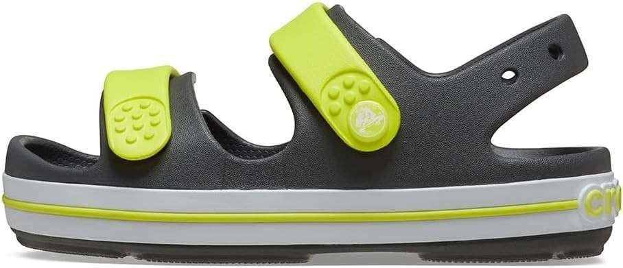 Дитячі сандалії для хлопчика Crocs Toddler Crocband™ Cruiser Sandal clate grey\acidite — фото 11
