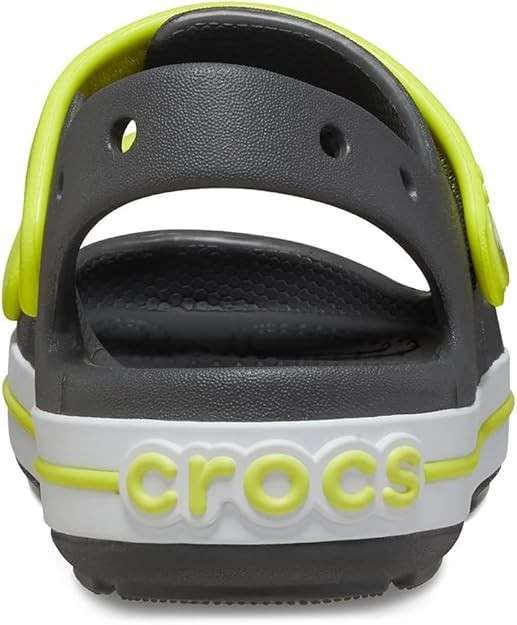 Дитячі сандалії для хлопчика Crocs Toddler Crocband™ Cruiser Sandal clate grey\acidite — фото 12
