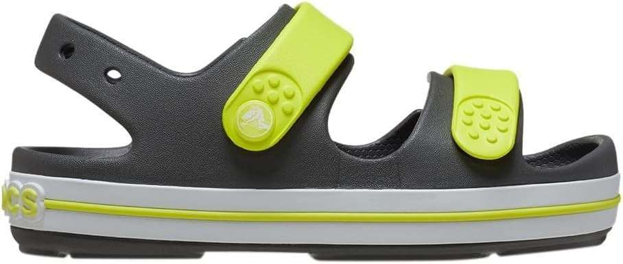 Дитячі сандалії для хлопчика Crocs Toddler Crocband™ Cruiser Sandal clate grey\acidite — фото 8