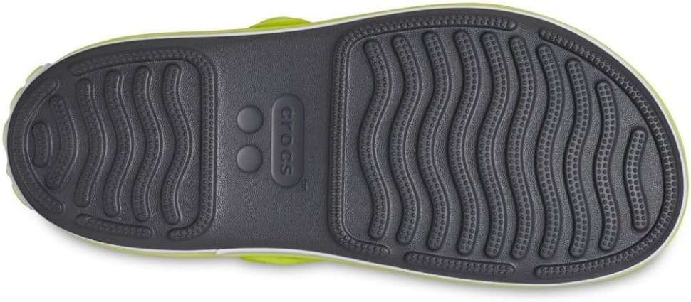 Дитячі сандалії для хлопчика Crocs Toddler Crocband™ Cruiser Sandal clate grey\acidite — фото 10