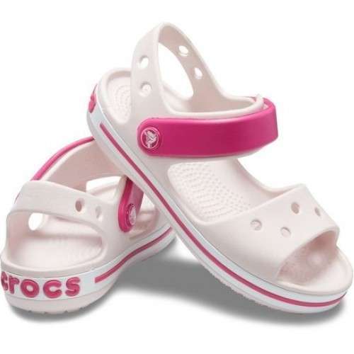 Дитячі сандалії для дівчинки Crocs Crocband Sandal Kids Barely Pink