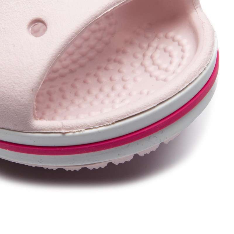 Дитячі сандалії для дівчинки Crocs Crocband Sandal Kids Barely Pink — фото 8