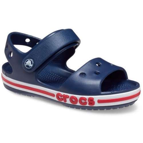 Дитячі сандалії для хлопчика Crocs Kids Bayaband Sandal Navy/Pepper — фото 5