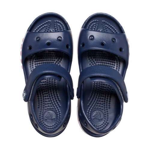 Дитячі сандалії для хлопчика Crocs Kids Bayaband Sandal Navy/Pepper — фото 7