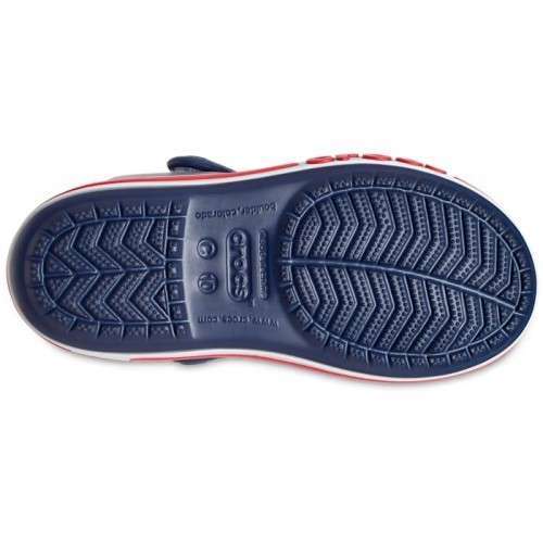 Дитячі сандалії для хлопчика Crocs Kids Bayaband Sandal Navy/Pepper — фото 9