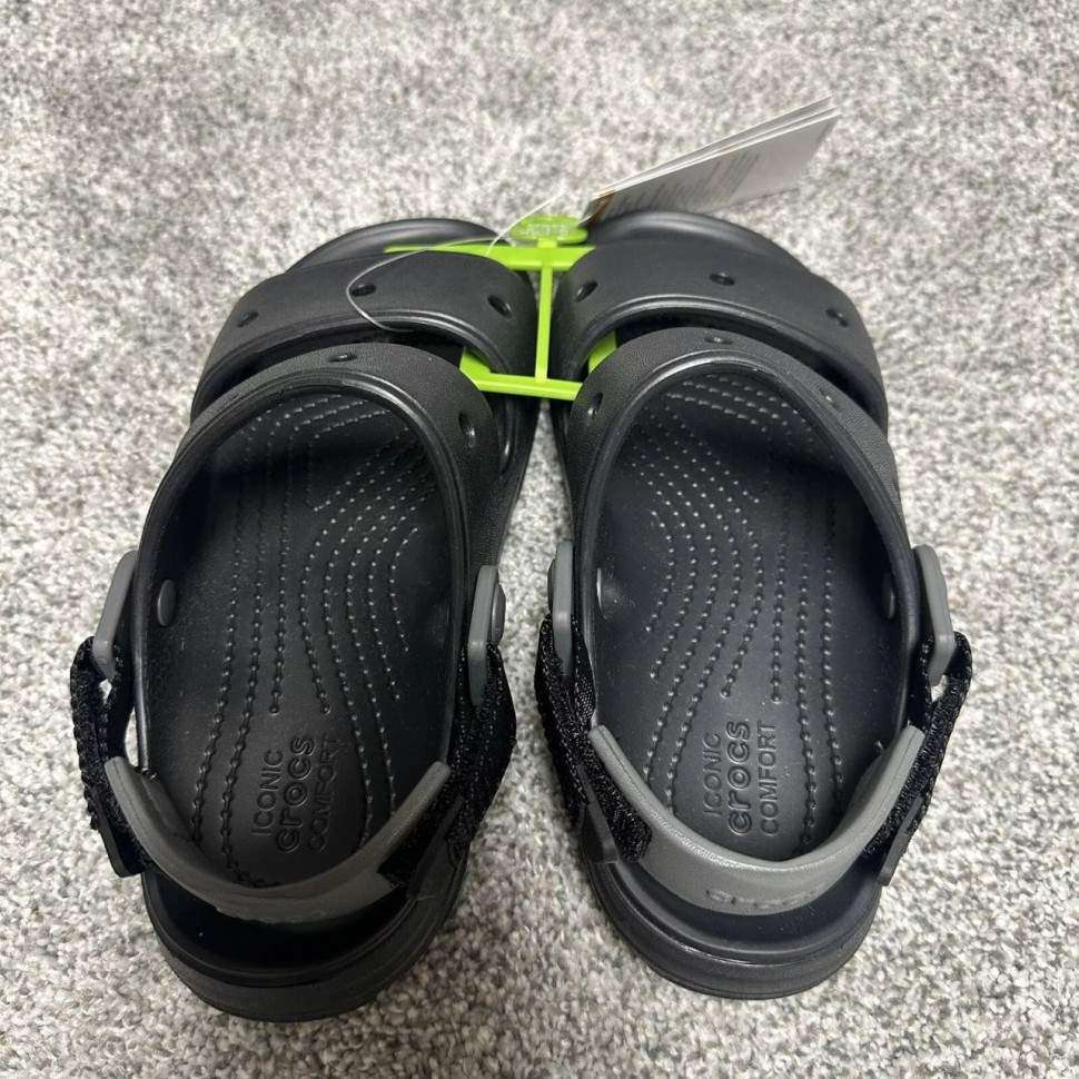 Дитячі сандалії для хлопчика Crocs Classic Sandal All-Terrain Black / — фото 6