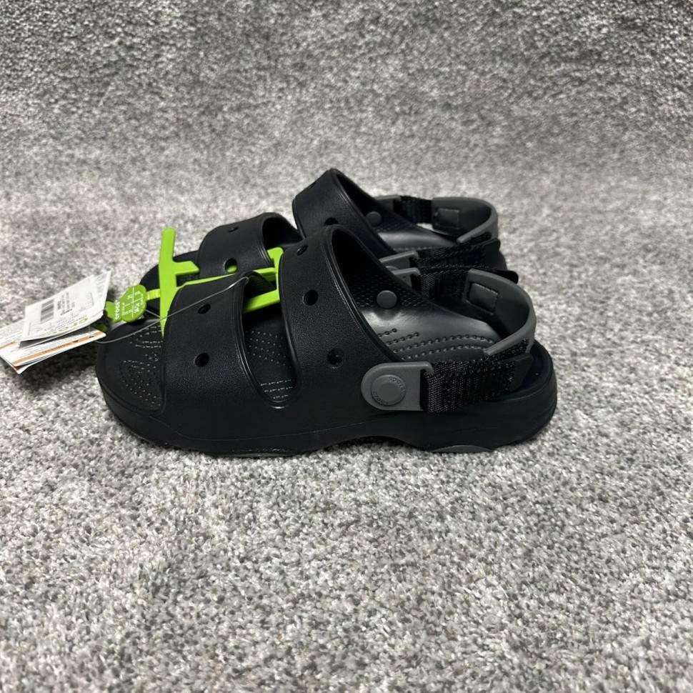 Дитячі сандалії для хлопчика Crocs Classic Sandal All-Terrain Black / — фото 8