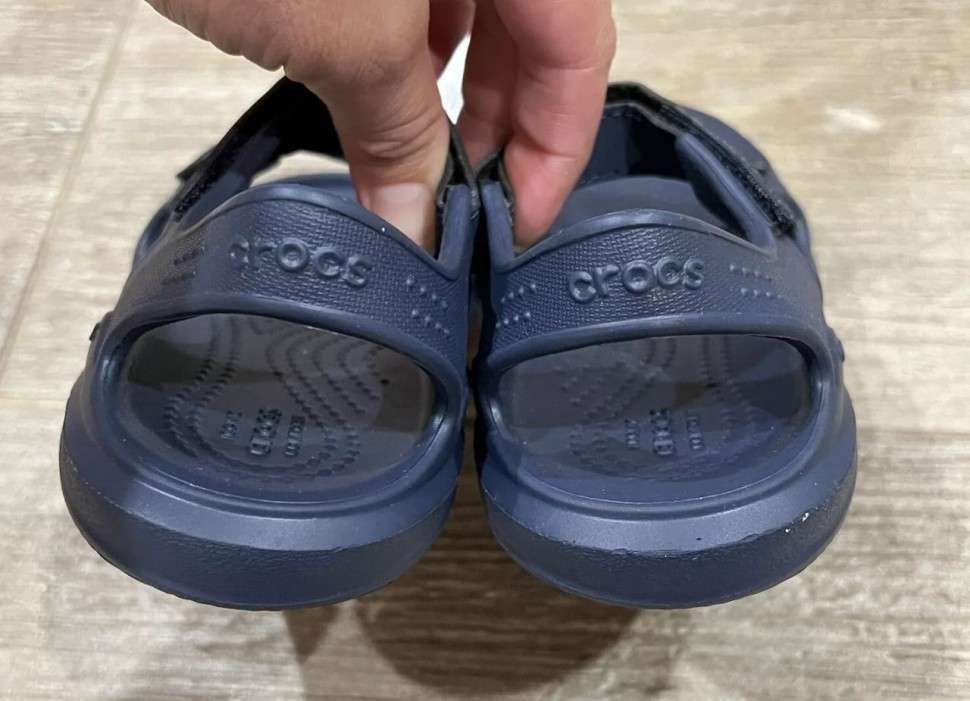 Дитячі сандалії для хлопчика Crocs Kids Swiftwater™ Expedition Sandal Navy/Navy — фото 11