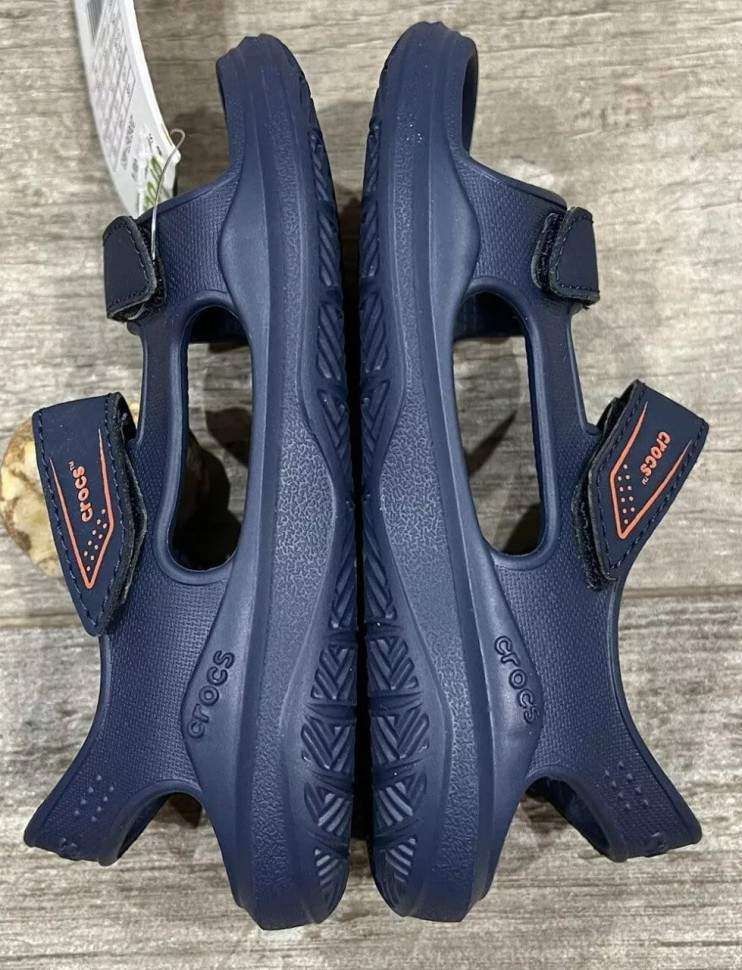 Дитячі сандалії для хлопчика Crocs Kids Swiftwater™ Expedition Sandal Navy/Navy — фото 15