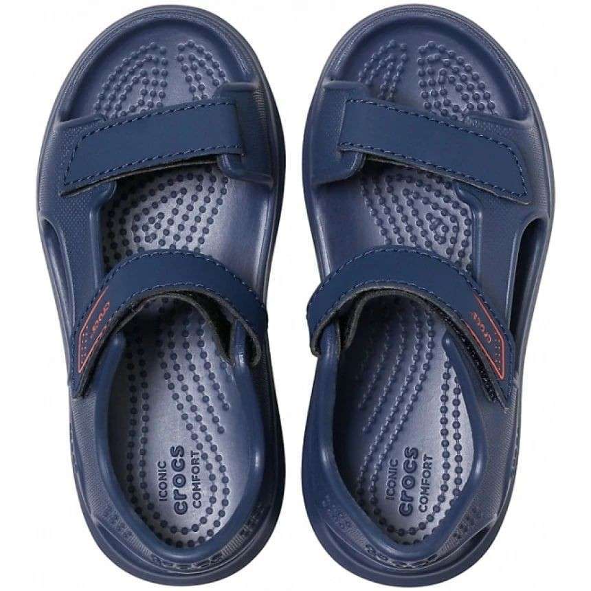 Дитячі сандалії для хлопчика Crocs Kids Swiftwater™ Expedition Sandal Navy/Navy — фото 4