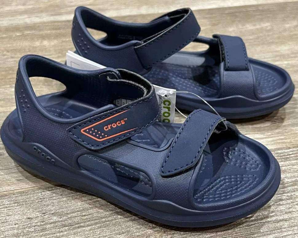 Дитячі сандалії для хлопчика Crocs Kids Swiftwater™ Expedition Sandal Navy/Navy — фото 8