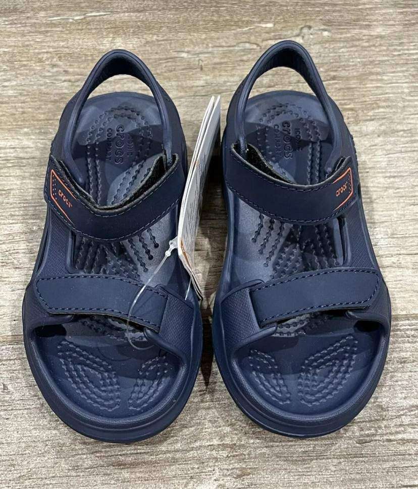 Дитячі сандалії для хлопчика Crocs Kids Swiftwater™ Expedition Sandal Navy/Navy — фото 9