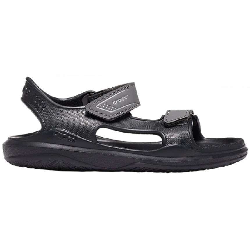 Дитячі сандалії для хлопчика Crocs Kids Swiftwater™ Expedition Sandal Black/Black — фото 3