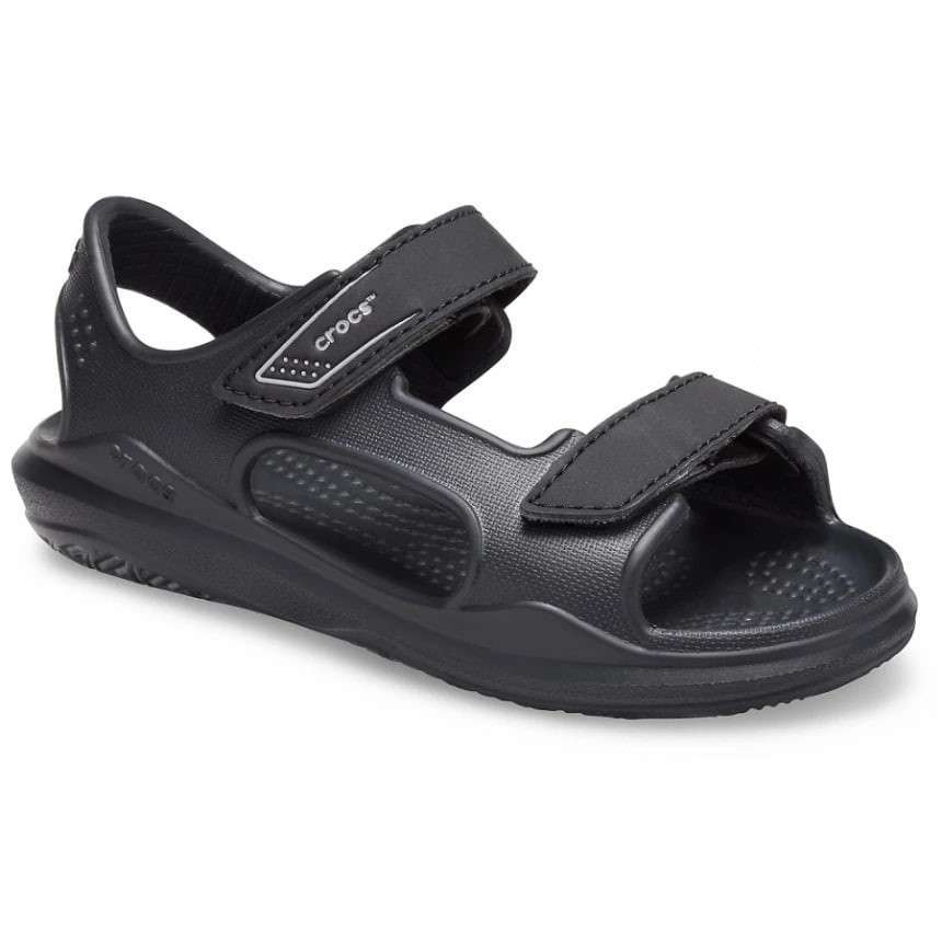 Дитячі сандалії для хлопчика Crocs Kids Swiftwater™ Expedition Sandal Black/Black — фото 5