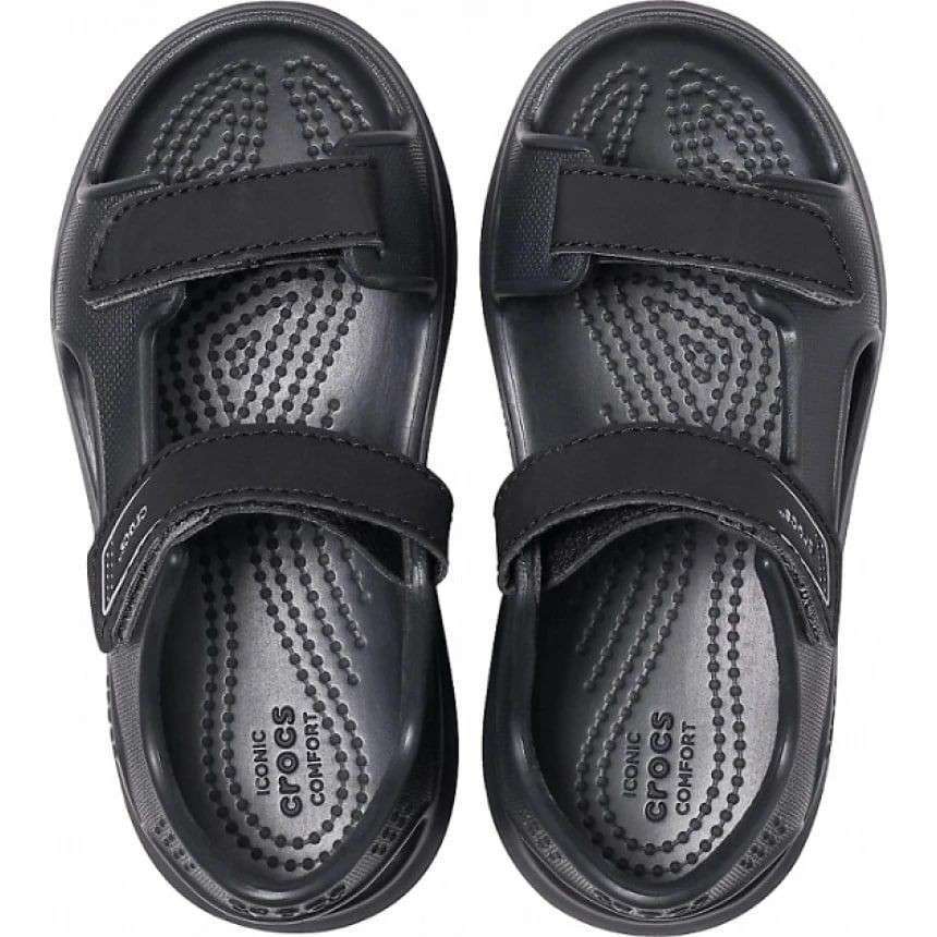 Дитячі сандалії для хлопчика Crocs Kids Swiftwater™ Expedition Sandal Black/Black — фото 6