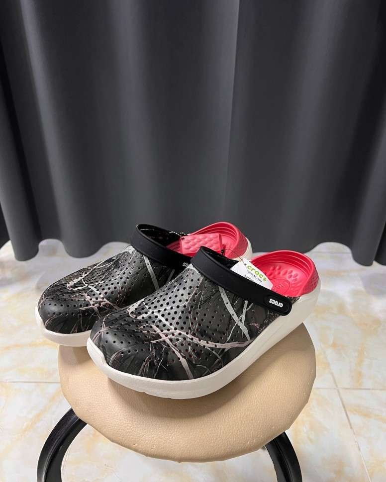 Чоловічі Crocs LiteRide™ Clog Smoke/Perl Black/Printed Camo — фото 6
