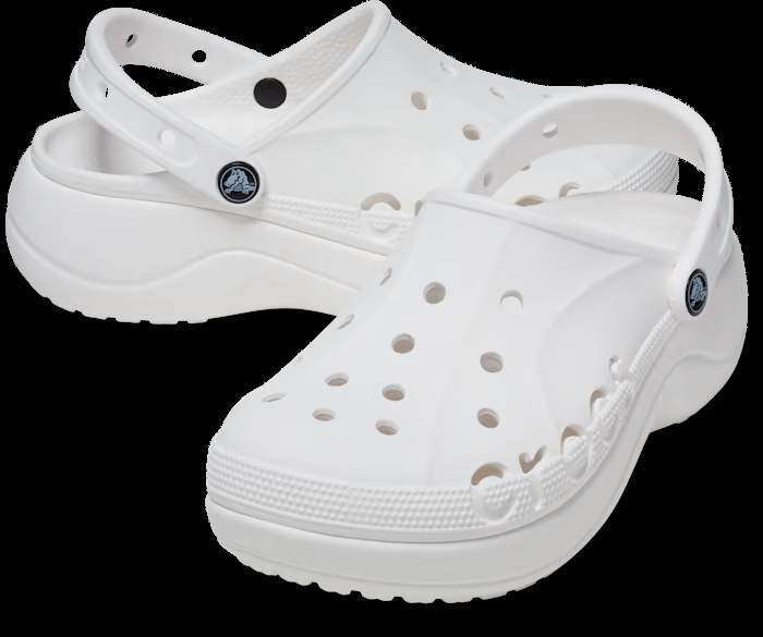 Жіночі Crocs Baya Platform White Clog