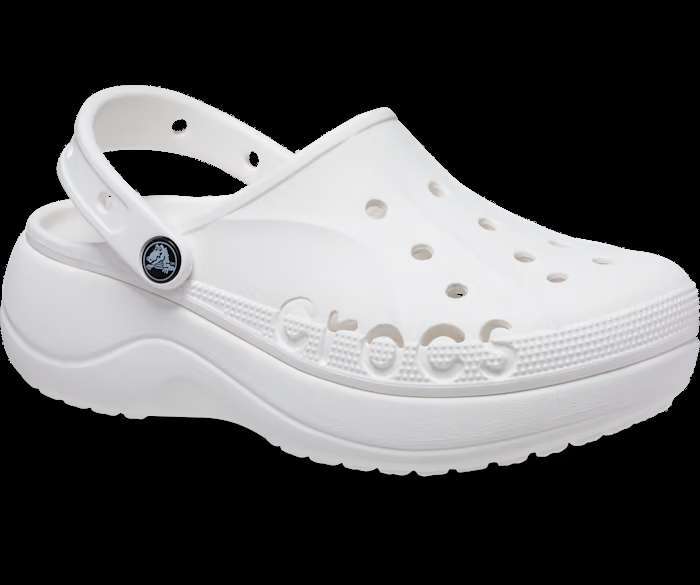Жіночі Crocs Baya Platform White Clog — фото 6