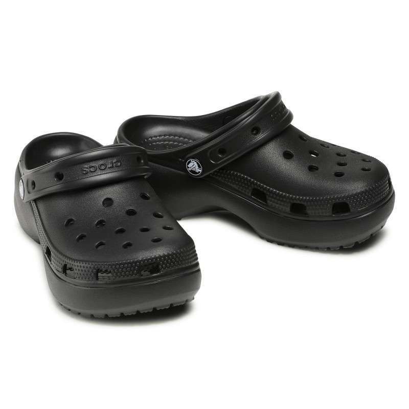 Жіночі Crocs Classic Clog Platform Black — фото 5