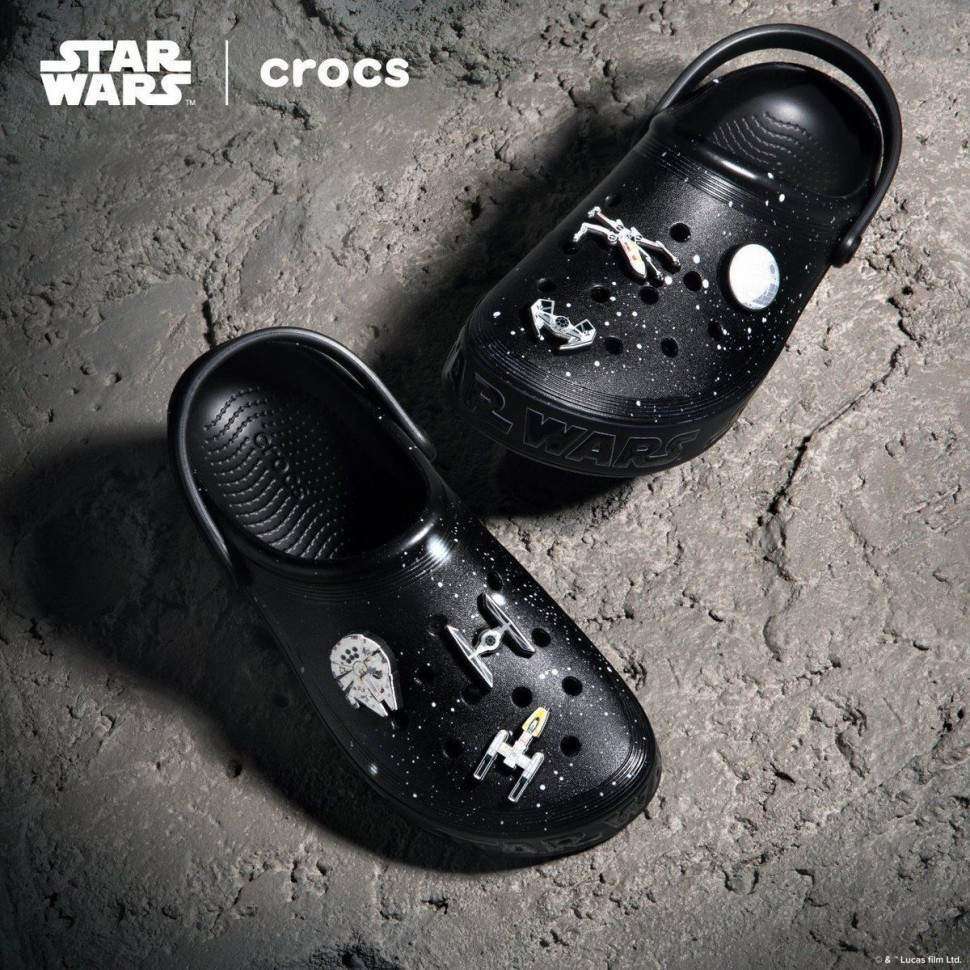 Чоловічі Crocs Star Wars Off Court Clog Black — фото 5