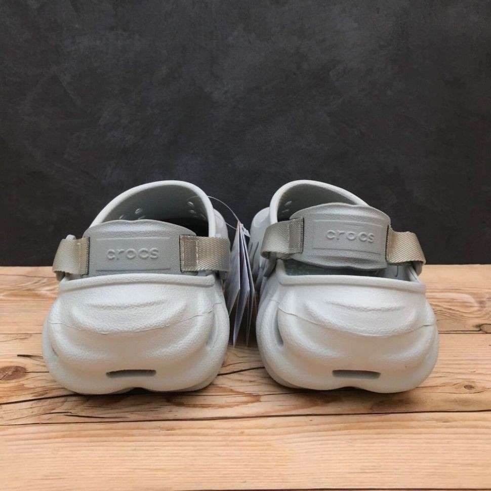 Чоловічі Crocs Echo Clog Atmosphere Light Grey — фото 5