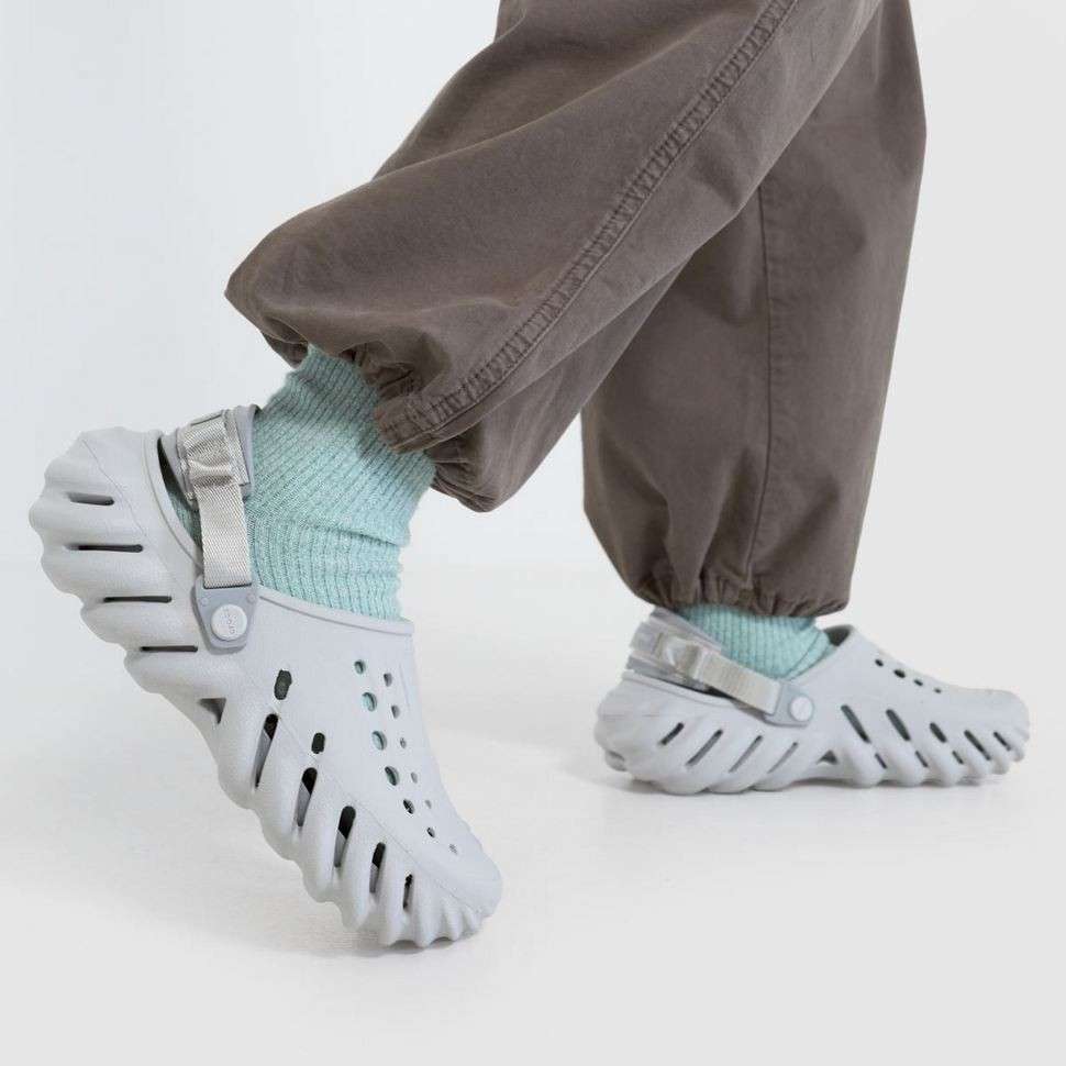 Чоловічі Crocs Echo Clog Atmosphere Light Grey — фото 6