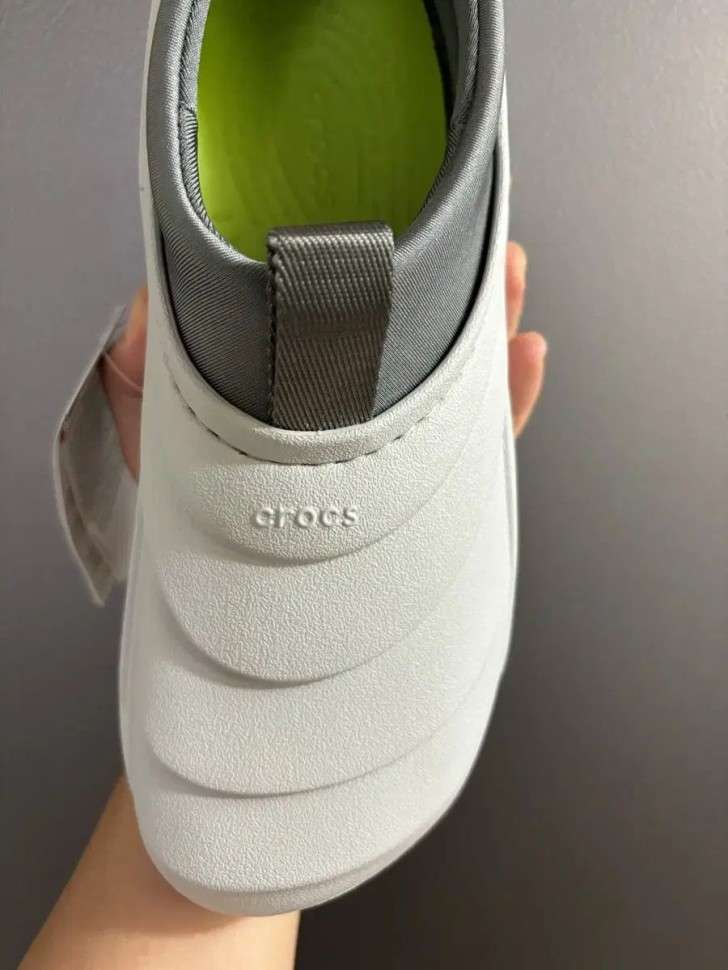 Жіночі Crocs Echo Storm cirrus Grey — фото 12