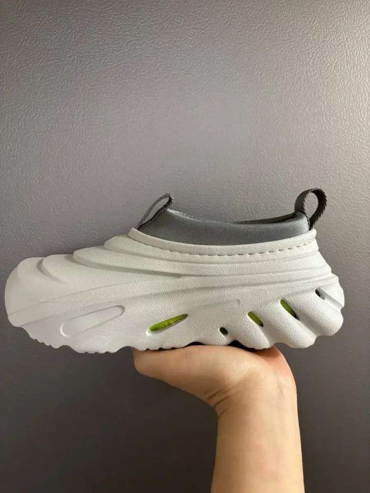 Жіночі Crocs Echo Storm cirrus Grey — фото 13
