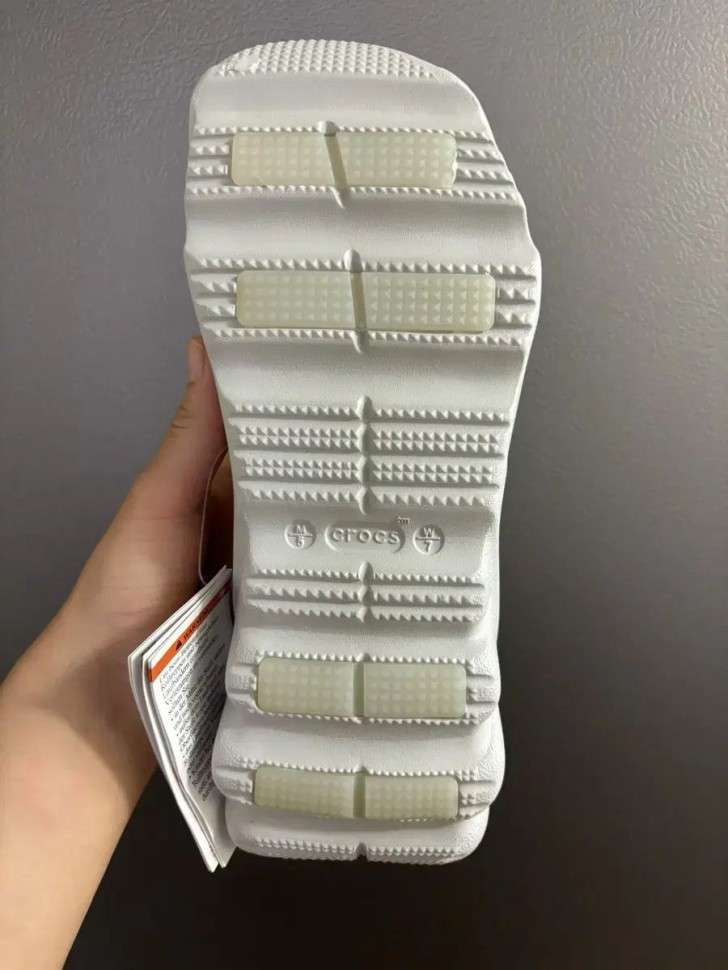 Жіночі Crocs Echo Storm cirrus Grey — фото 9