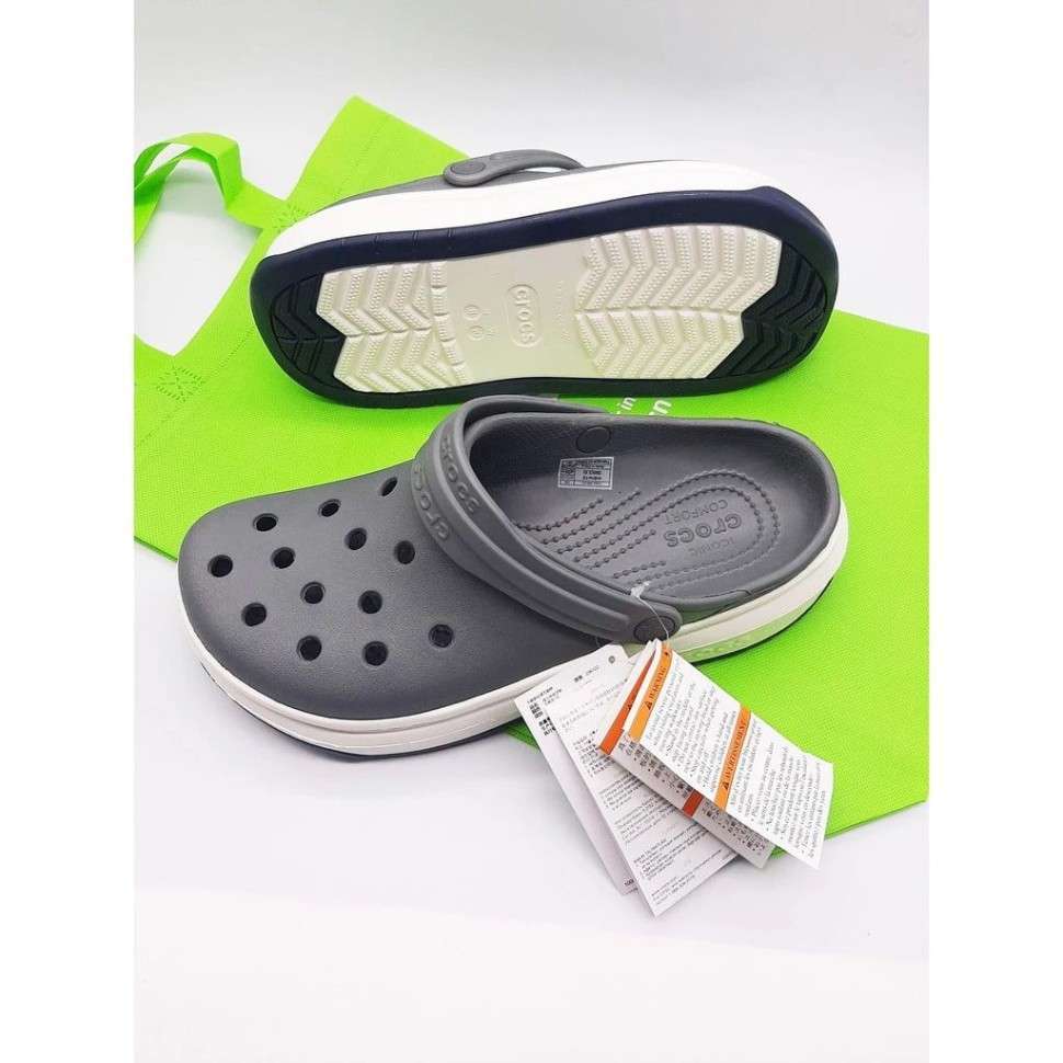 Жіночі Crocs Crocband Full Force Clog Slate Gray — фото 13