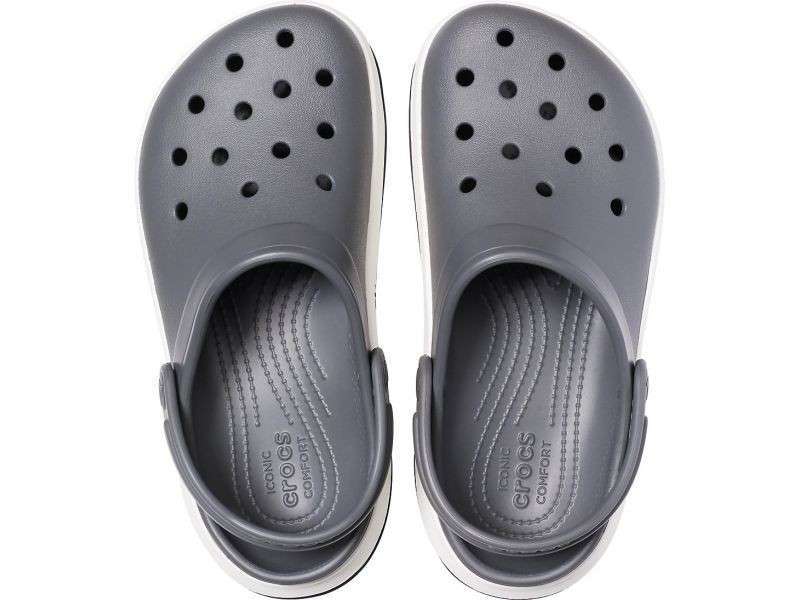 Жіночі Crocs Crocband Full Force Clog Slate Gray — фото 8