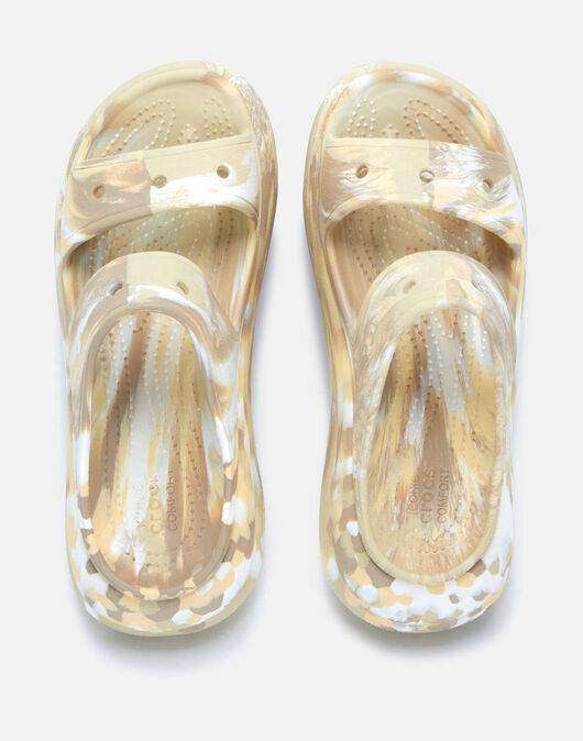 Жіночі шльопанці Classic Crush Marbled Sandal Bone/Multi — фото 12