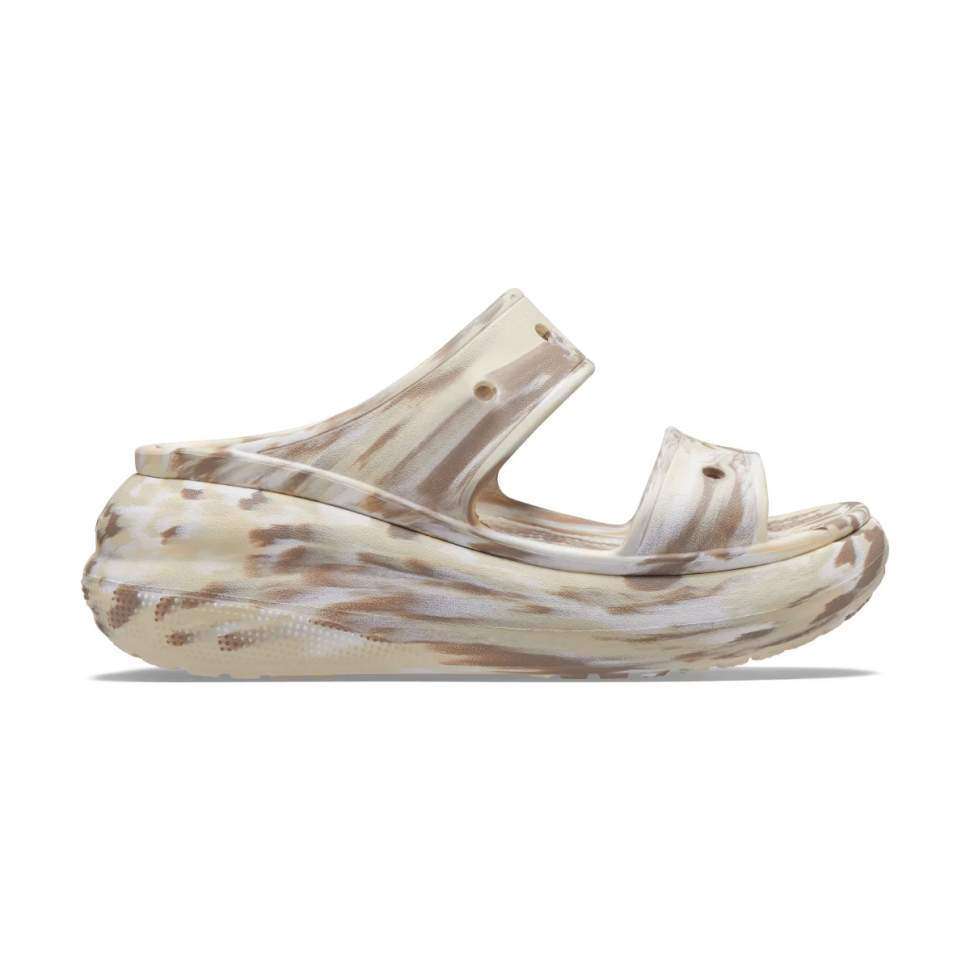Жіночі шльопанці Classic Crush Marbled Sandal Bone/Multi — фото 4