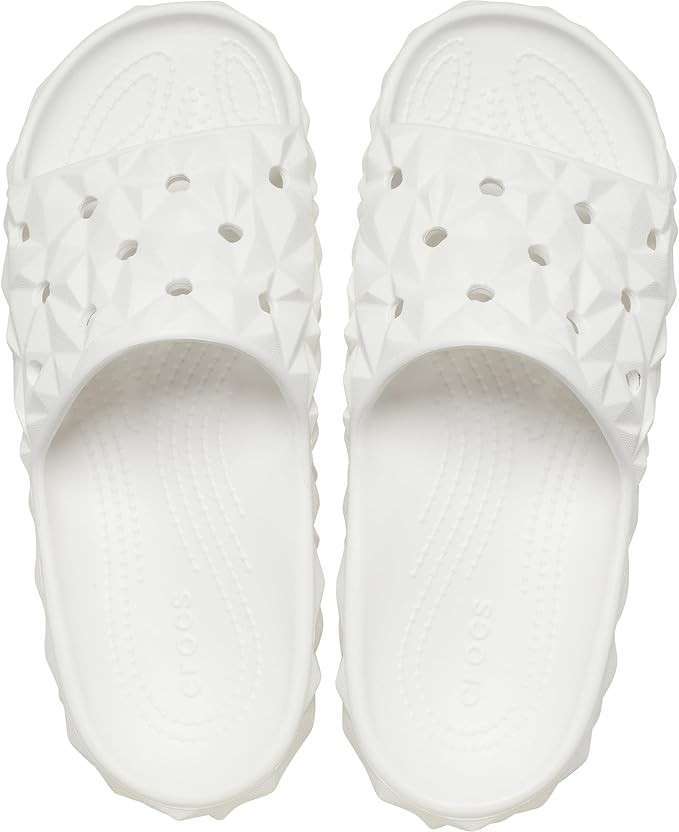 Жіночі шльопанці Crocs Classic Geometric Slide White — фото 12