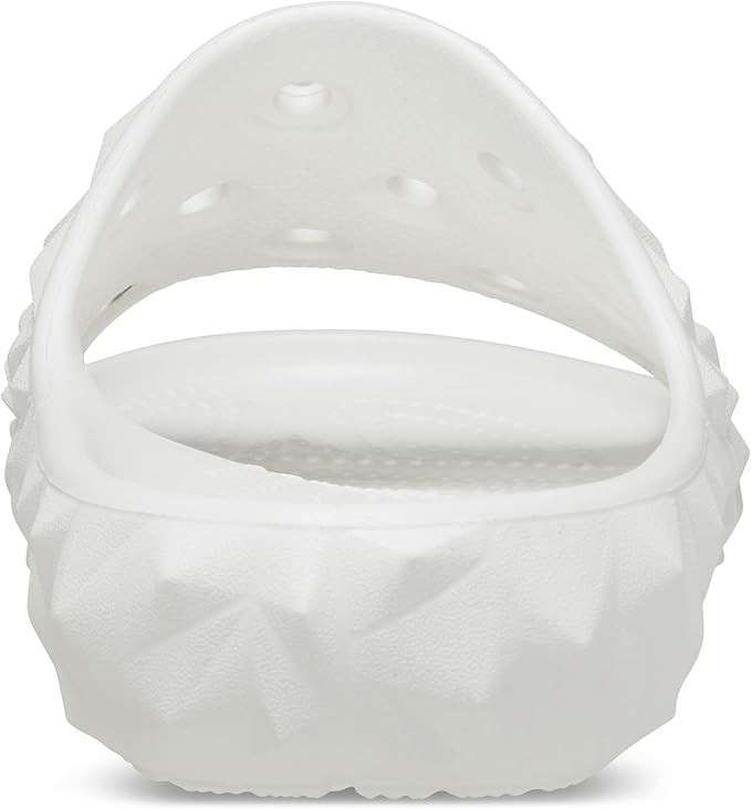 Жіночі шльопанці Crocs Classic Geometric Slide White — фото 9