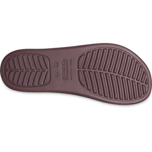 Жіночі в'єтнамки для пляжу Crocs Brooklyn Studded Flip Dark Cherry — фото 6