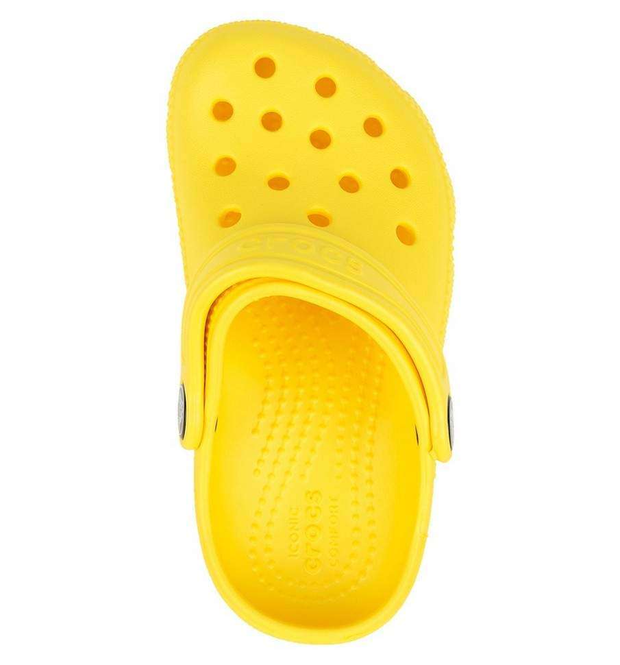 Дитячі Crocs для дівчинки Classic Kids Clog Lemon — фото 2