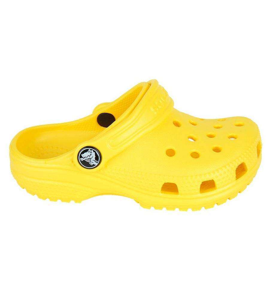 Дитячі Crocs для дівчинки Classic Kids Clog Lemon — фото 3