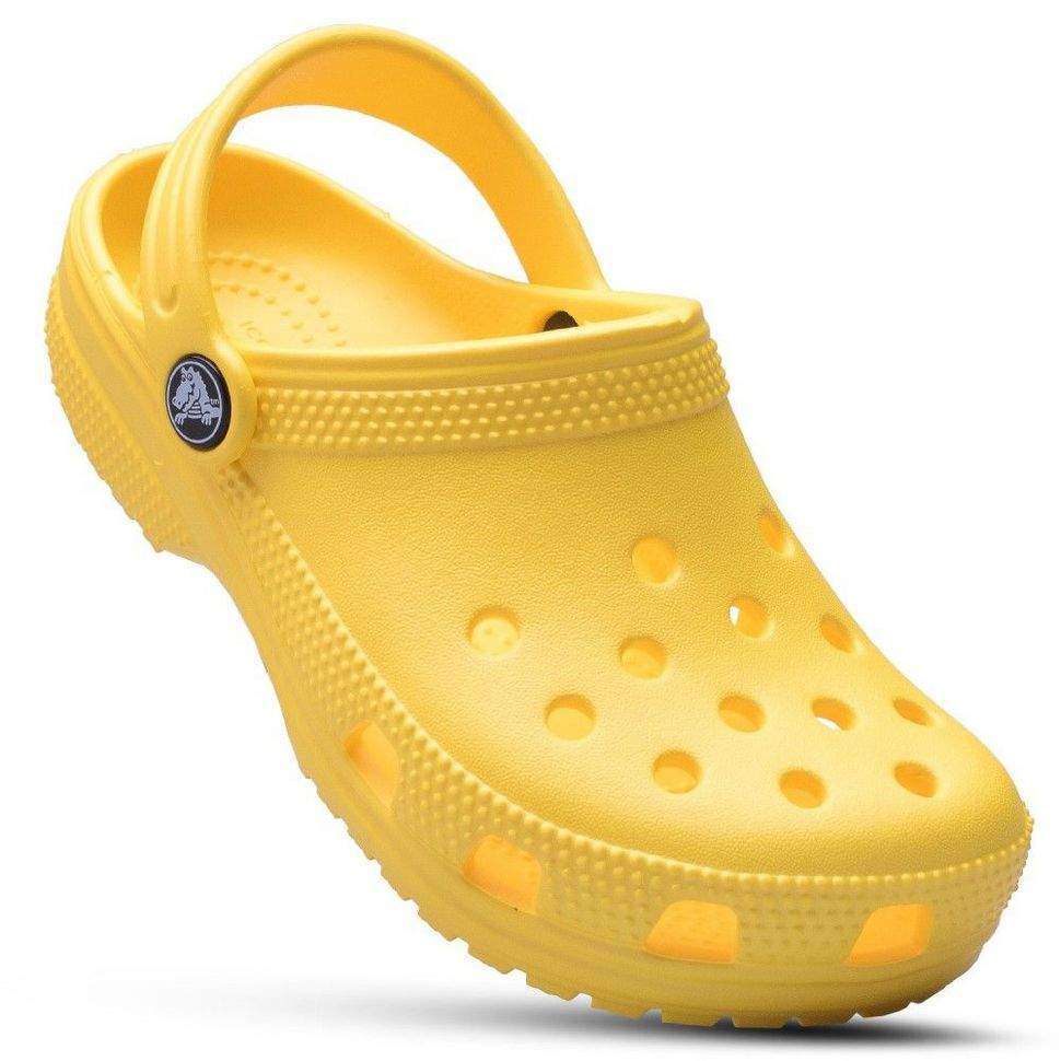 Дитячі Crocs для дівчинки Classic Kids Clog Lemon — фото 4