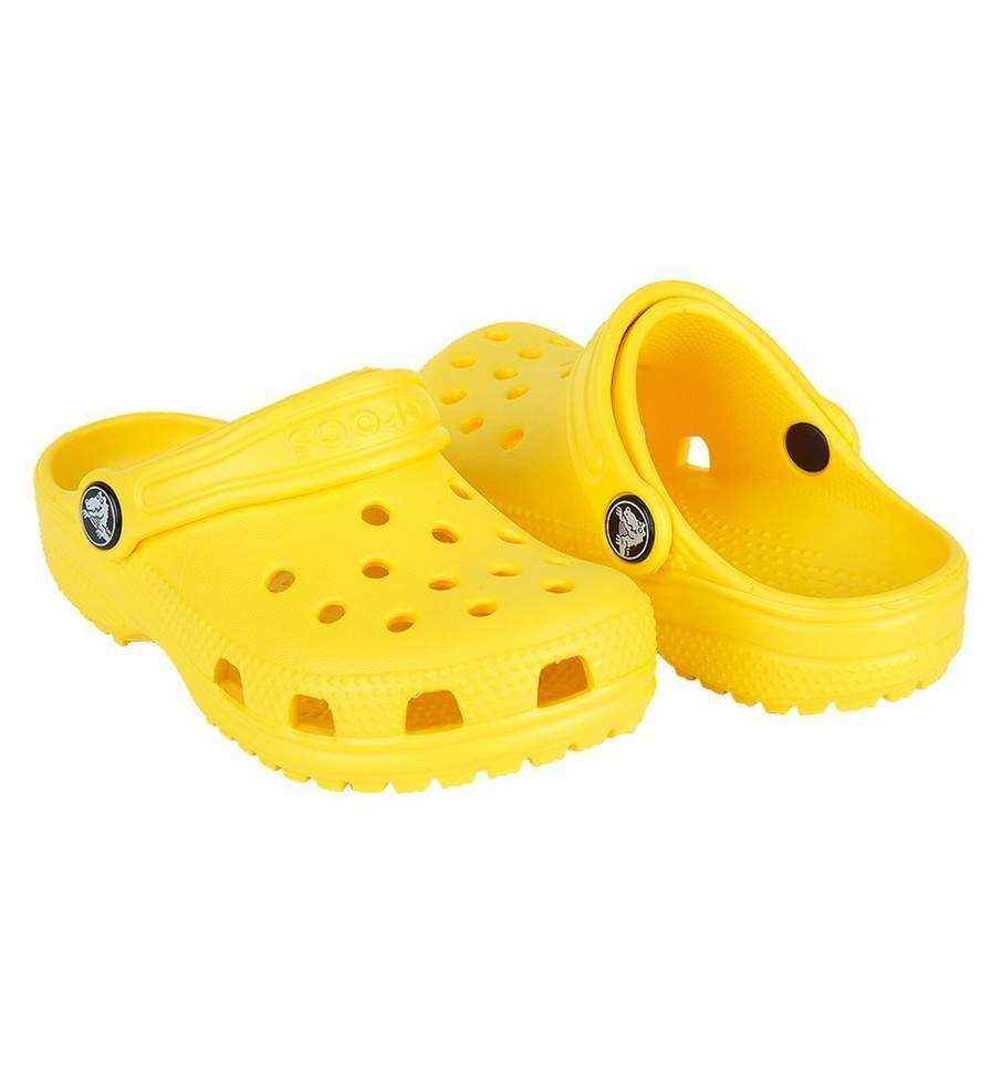 Дитячі Crocs для дівчинки Classic Kids Clog Lemon — фото 6