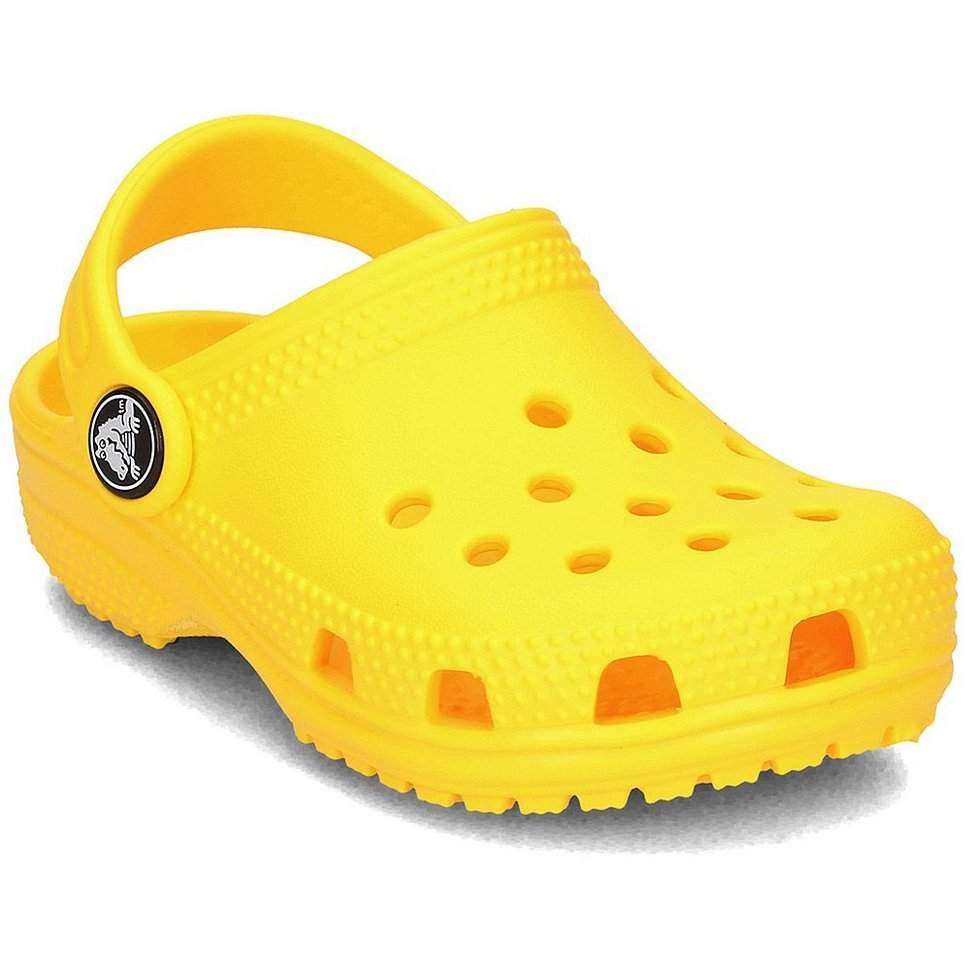 Дитячі Crocs для дівчинки Classic Kids Clog Lemon — фото 7